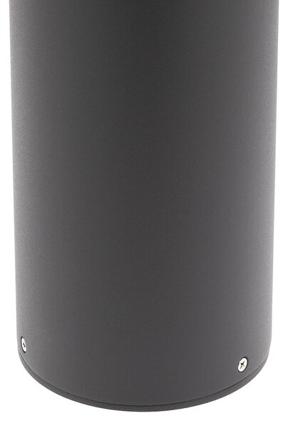 Lucande Lucius LED ösvény lámpa, 65cm, antracit, fém, IP54, Fekete, Alumínium, Modern