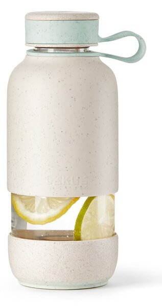 Krémszínű üveg utazó ivópalack 500 ml To Go Organic – Lékué