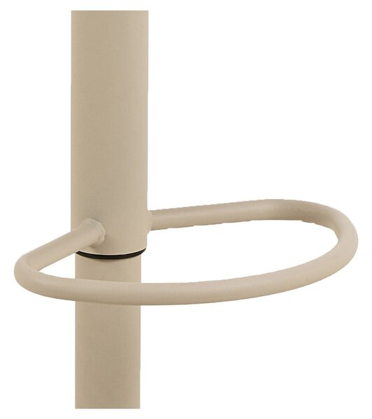 Bézs állítható magasságú karfás bárszék (ülésmagasság 86 cm) Eleanor – Actona