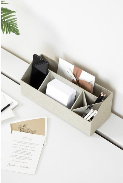 Karton rendszerező írószerekhez Elisa Canvas Paper Laminate – Bigso