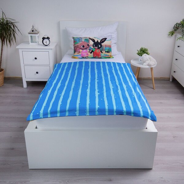 Pamut gyerek ágyneműhuzat babaágyhoz 100x135 cm Bing Bunny "Tower" – Jerry Fabrics