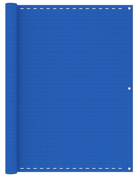 VidaXL kék HDPE erkélytakaró 120 x 500 cm
