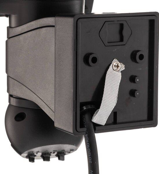 PRIOS Prios LED kültéri fali reflektor Avayah, mozgásérzékelő, IP44, Fekete, Alumínium, Modern