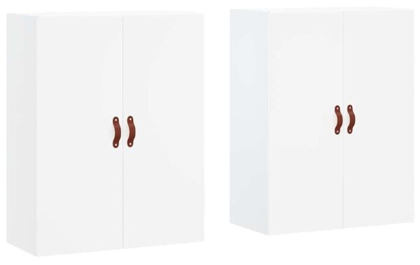 VidaXL 2 db fehér fali szekrény 69,5 x 34 x 90 cm