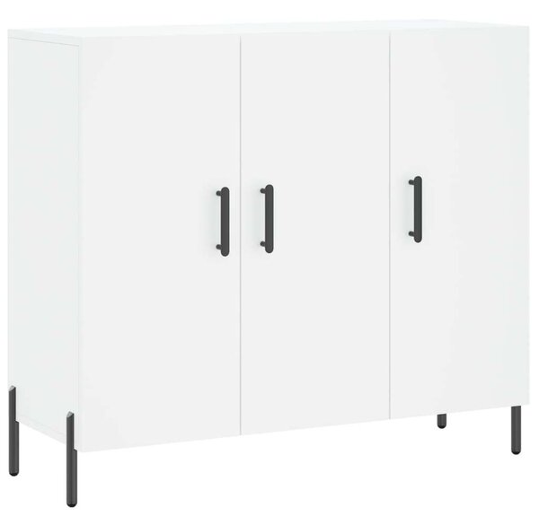 VidaXL Fehér Tálalószekrény - 3 Ajtó - 90x34x80 cm