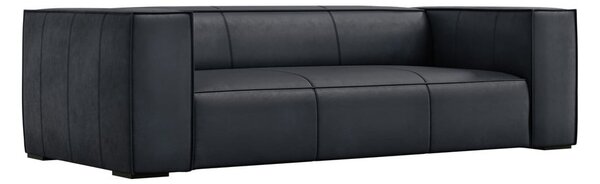 Sötétkék bőr kanapé 227 cm Madame – Windsor & Co Sofas
