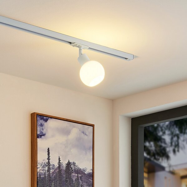 Spotlámpa Lindby, Linaro, dimmable, Fehér, Folyosó, Fém, Modern