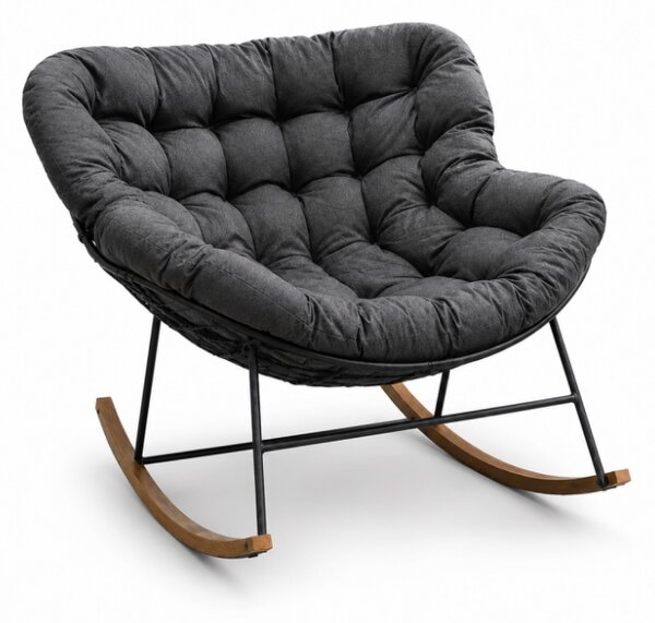 JAKS LOUNGE KR42 szürke kerti hintaszék