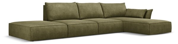 Zöld sarokkanapé (jobb oldali) Vanda – Mazzini Sofas