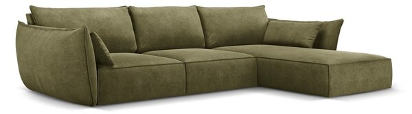 Zöld sarokkanapé (jobb oldali) Vanda – Mazzini Sofas