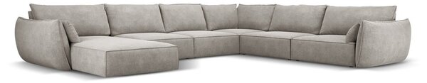 Világosszürke sarokkanapé (jobb oldali) Vanda – Mazzini Sofas