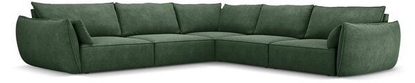 Sötétzöld sarokkanapé (variálható) Vanda – Mazzini Sofas