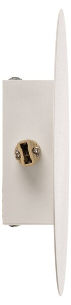 TK Lighting Lunia New fali világítás, fehér, Ø 20 cm, dimmelhető, Fehér / opál, Nappali / Étkező, fém