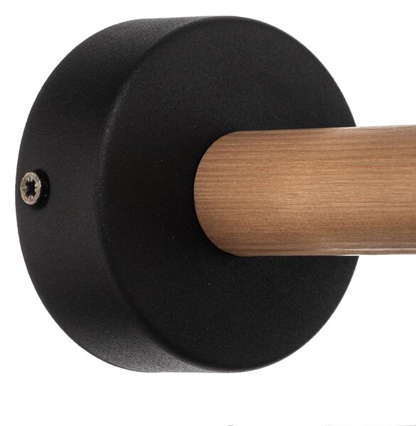 TK Lighting Deva Nature fali világítás, textil, fa, dimmelhető, Világos fa, Nappali / Étkező, Fa, Skandináv