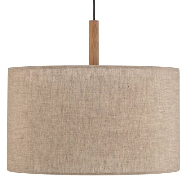 TK Lighting Deva Nature lógó világítás, 1 izzós, textil árnyék, dimmelhető, Nappali / Étkező, Textil / szövet / selyem, Skandináv