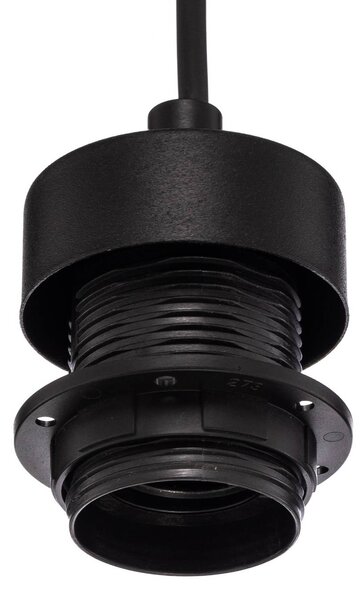TK Lighting Trio függőlámpa, juta ernyő, petrol/természetes barna/narancs Ø 50cm, dimmelhető, Többszínű, Nappali / Étkező, Textil / szövet / selyem