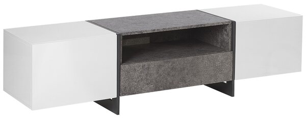 TV állvány LED RUSSEL Szürke betonhatás