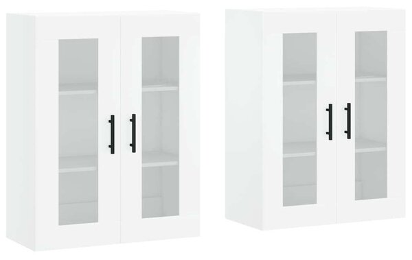 VidaXL Falra Szerelhető Szekrény - 2 db - Fehér - 70x34x90 cm