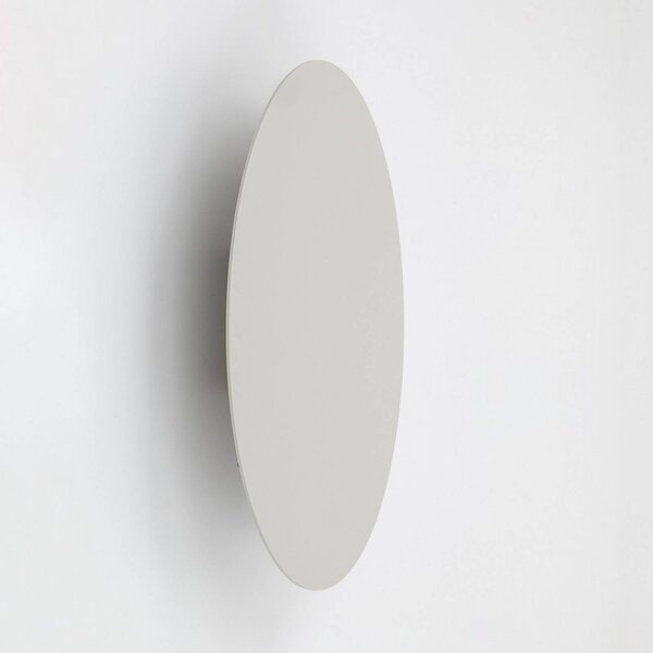 TK Lighting Luna fali lámpa, bézs, indirekt fény, Ø 30 cm, acél, dimmelhető, Krém / borostyánsárga, Nappali / Étkező, fém