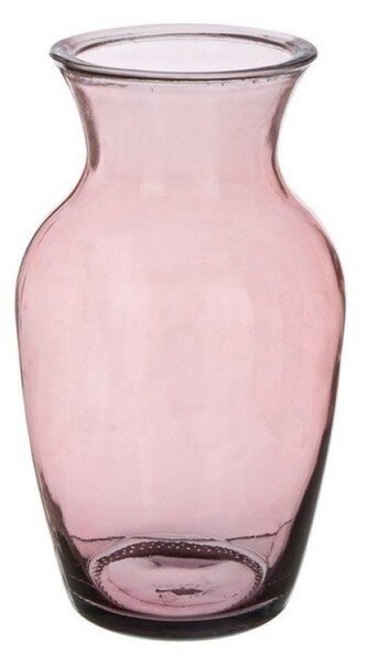 CLASSIC GLASS rózsaszín üveg váza