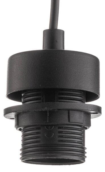 TK Lighting Cubus lógó világítás, Ø 50 cm, 3 izzós, átlátszó/mézbarna, üveg, dimmelhető, Tiszta / átlátszó, Nappali / Étkező, Üveg, Modern