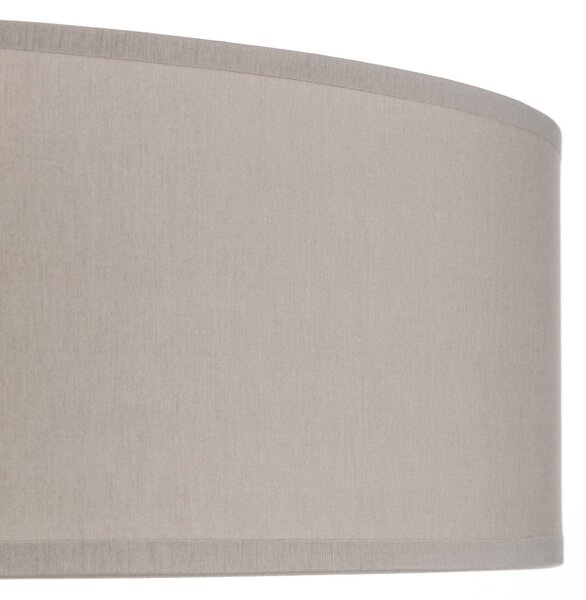 TK Lighting Rondo mennyezeti lámpa, bézs, Ø 60 cm, dimmelhető, Krém / borostyánsárga, Hálószoba, Textil / szövet / selyem, Modern