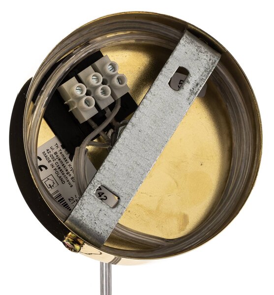 TK Lighting Cubus lógó világítás, átlátszó, üveg, Ø 30 cm, E27, dimmelhető, Tiszta / átlátszó, Nappali / Étkező, Üveg, Modern