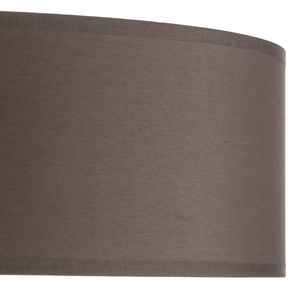 TK Lighting Rondo mennyezeti világítás, barna, Ø 45 cm, dimmelhető, Barna / rozsda, Hálószoba, Textil / szövet / selyem, Modern
