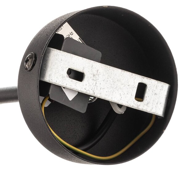 TK Lighting Cubus fali lámpa, fekete/füstszürke, üveg, 30 cm magas, E27, dimmelhető, Tiszta / átlátszó, Nappali / Étkező, Üveg, Modern