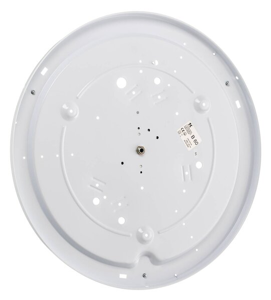 TK Lighting Rondo mennyezeti világítás, sötét szürke Ø 60 cm, dimmelhető, Fekete, Hálószoba, Textil / szövet / selyem, Modern