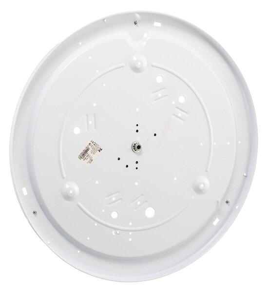 TK Lighting Linobianco mennyezeti világítás, Ø 60 cm, dimmelhető, Barna / rozsda, Nappali / Étkező, Textil / szövet / selyem, Modern