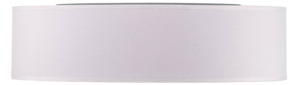 TK Lighting Rondo mennyezeti világítás, fehér, Ø 50 cm, dimmelhető, Fehér / opál, Hálószoba, Textil / szövet / selyem, Modern
