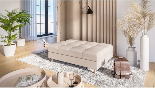 Krémszínű lábtartó Ariella – Ropez