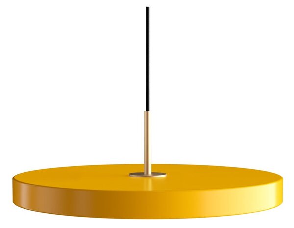 Sárga LED függőlámpa fém búrával ø 43 cm Asteria – UMAGE