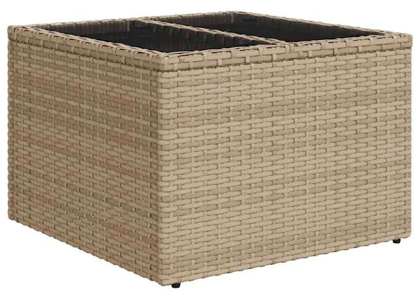 VidaXL Polyrattan Kerti Ülőgarnitúra - 8 részes - Bézs