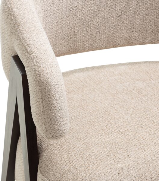 Bézs design fotel MIZU Alia 18