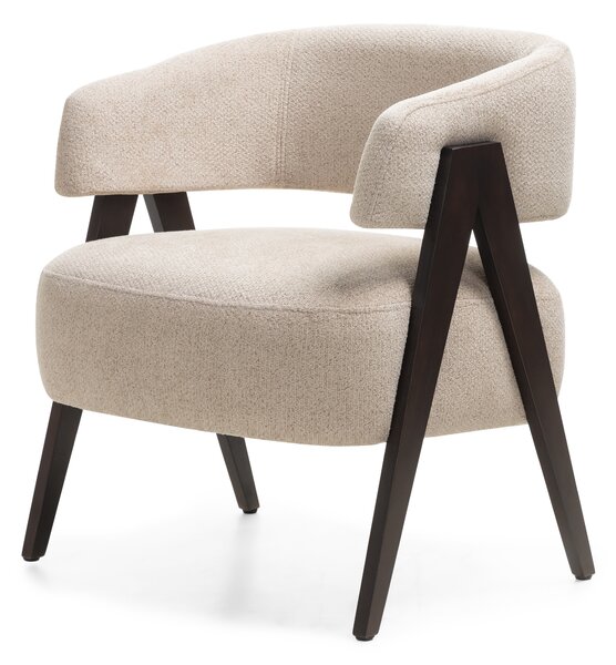 Bézs design fotel MIZU Alia 18