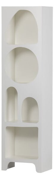 Fehér könyvespolc 48x180 cm Caz – WOOOD
