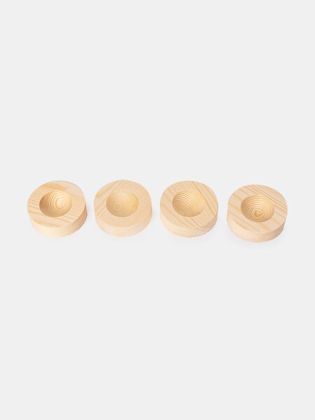 Sinsay - Fa tojástartók 4 pack - bézs