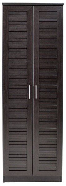 Cipősszekrény 21 párnak, Sante, wenge, 60x37x183 cm