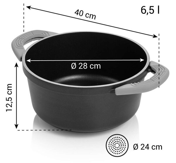 Tescoma SmartCLICK Lábas ø 28 cm, 6.5 l