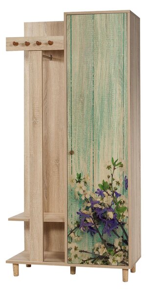 Előszoba fal Gardin 727 (sonoma tölgy)