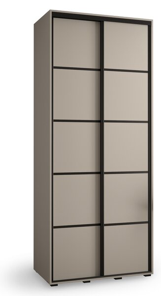 DAKOTA 4 ruhásszekrény 110x235x60 - kasmír