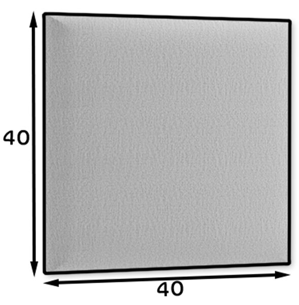 Kárpitozott falipanel QUADRATTA 40x40 cm - több színben Szín: Kék