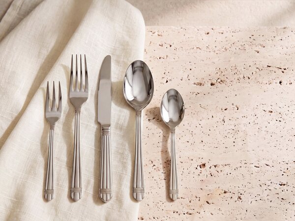 30 darabos evőeszközkészlet GARGANELLI Ezüst