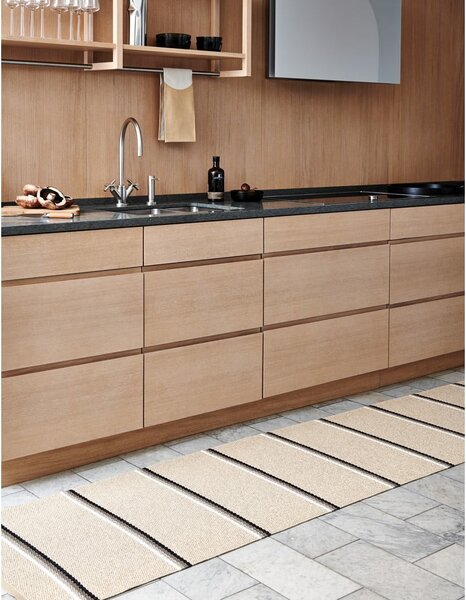 Bézs kültéri-beltéri szőnyeg 70x90 cm Olle Mud Beige – Pappelina