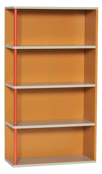 Narancssárga kőrisfa fali könyvespolc 60x109 cm Apollo – Hübsch