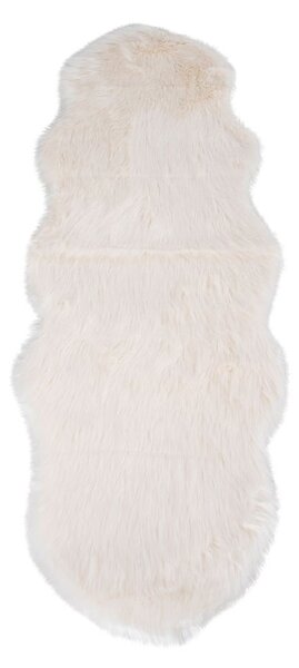 Krémszínű szintetikus futószőnyeg 60x180 cm – House Nordic