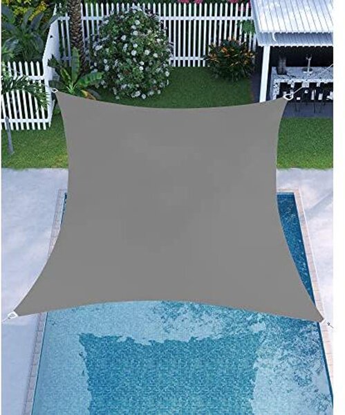 Napvitorla 2x3 m füstszürke