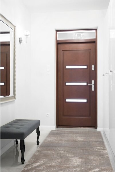 Szürkésbézs futószőnyeg 80x250 cm Soft Gik P – FD